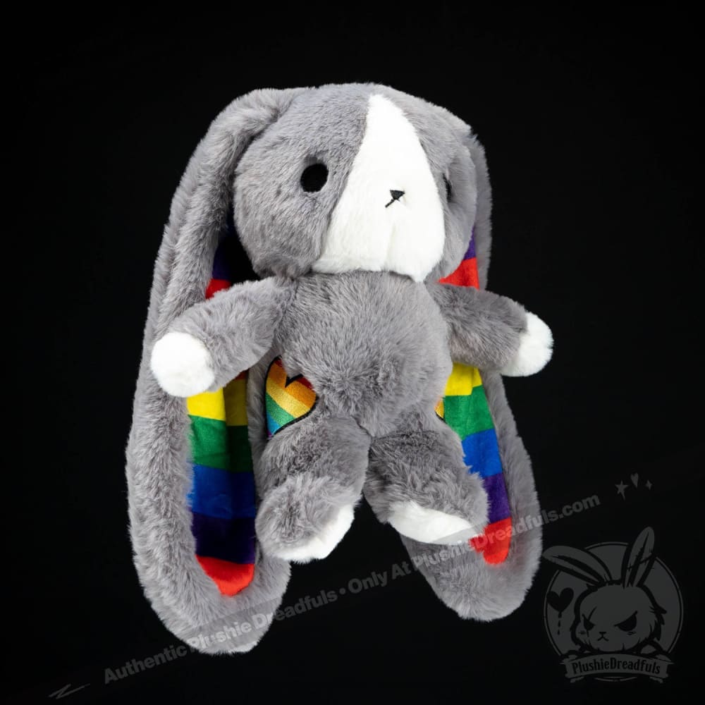 Plushie Dreadfuls - LGBTQIA Bunny - Plush Stuffed Animal - Mysterious