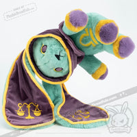 Load image into Gallery viewer, Plushie Dreadfuls - Libra Rabbit - Plush Stuffed Animal - Mysterious
