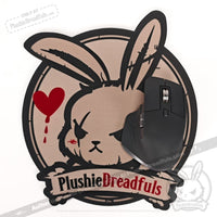 Load image into Gallery viewer, Plushie Dreadfuls - Logo Mouse Pad Mouse Pad
