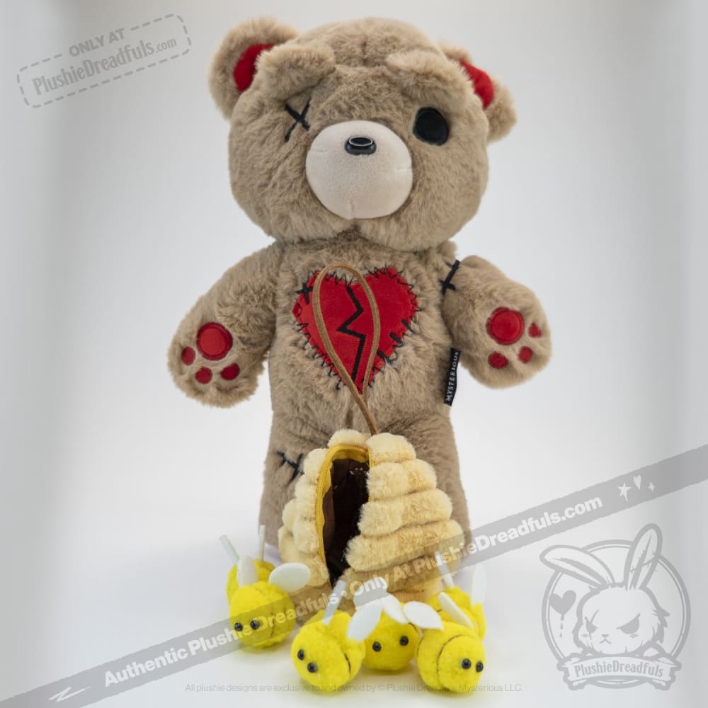 Plushie Dreadfuls -  Love Bear - Mysterious