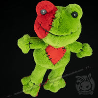 Load image into Gallery viewer, Plushie Dreadfuls -  Love Frog - Plush Stuffed Animal - Mysterious
