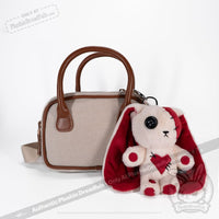 Load image into Gallery viewer, Plushie Dreadfuls - Love Rabbit Plush Keychain Accessory Keychain
