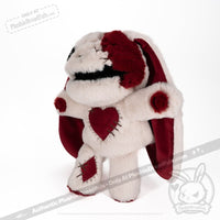 Load image into Gallery viewer, Plushie Dreadfuls -  Love Rabbit Plush Puppet - Mysterious
