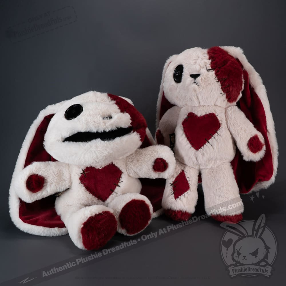 Plushie Dreadfuls 辰年限定　ぬいぐるみ　白 Plushie Dreadfuls -Non Binary Rabbit - Plush Stuffed Animal