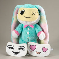 Load image into Gallery viewer, Plushie Dreadfuls - Masking Rabbit Plush Stuffed Animal Plush
