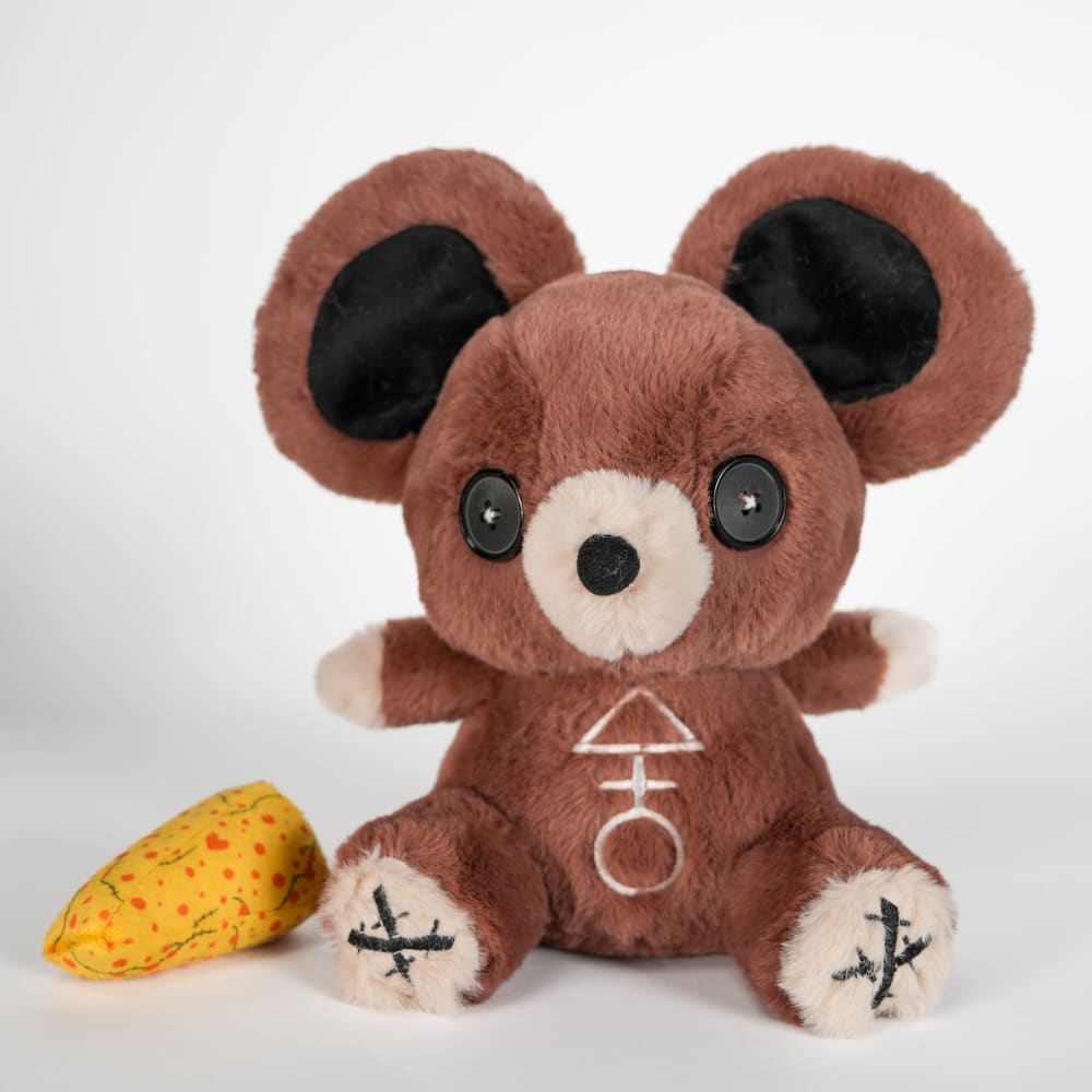 Plushie Dreadfuls - Megalophobia Mouse - Plush Stuffed Animal - Mysterious