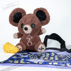 Plushie Dreadfuls - Megalophobia Mouse - Plush Stuffed Animal - Mysterious