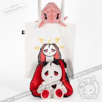 Load image into Gallery viewer, Plushie Dreadfuls - Migraine Rabbit Plush Stuffed Animal Toy
