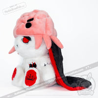 Load image into Gallery viewer, Plushie Dreadfuls -  Migraine Rabbit - Plush Stuffed Animal - Mysterious
