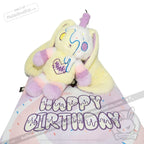Plushie Dreadfuls - Mile Stone Birthday Cake Rabbit - Plush Stuffed Animal toy