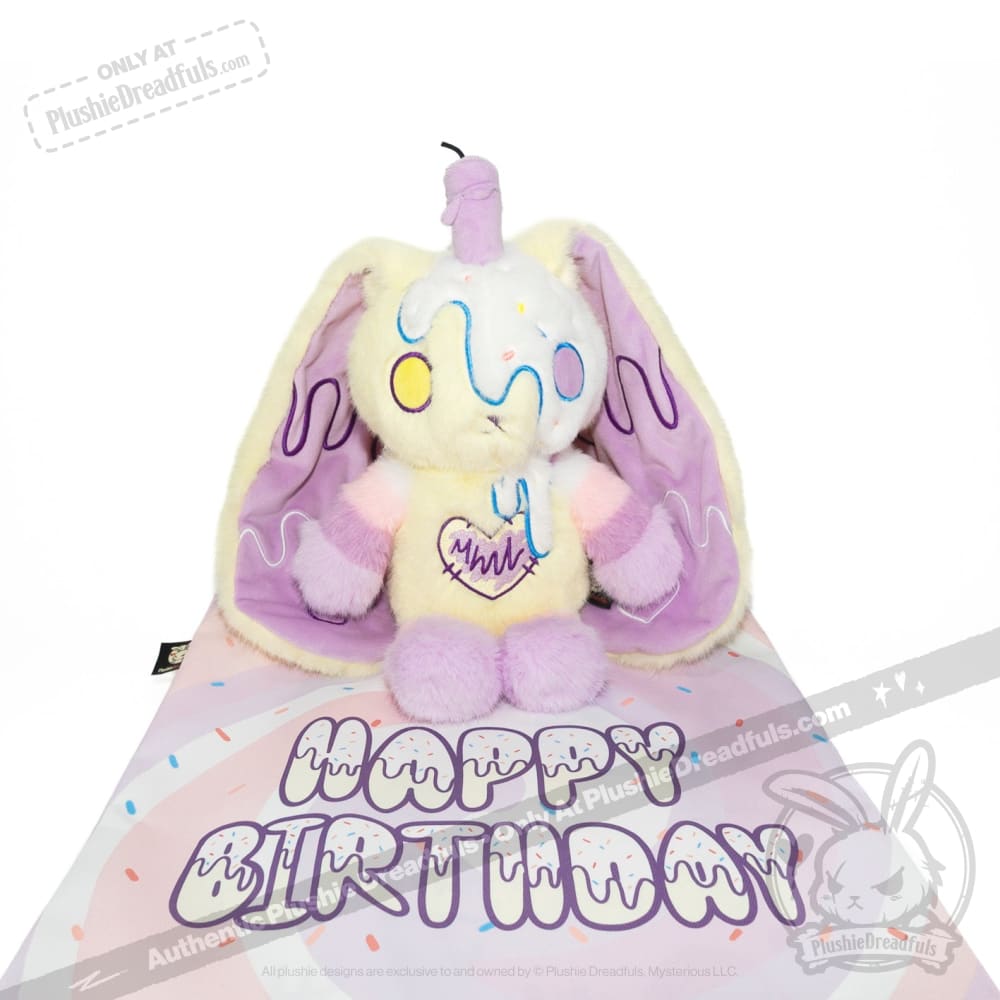 Plushie Dreadfuls - Mile Stone Birthday Cake Rabbit - Plush Stuffed Animal toy