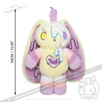 Plushie Dreadfuls - Mile Stone Birthday Cake Rabbit - Plush Stuffed Animal toy