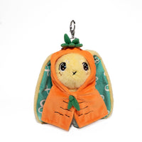 Load image into Gallery viewer, Plushie Dreadfuls Mini Plush Carrot Cloak accessory
