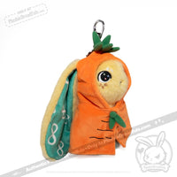 Load image into Gallery viewer, Plushie Dreadfuls Mini Plush Carrot Cloak accessory
