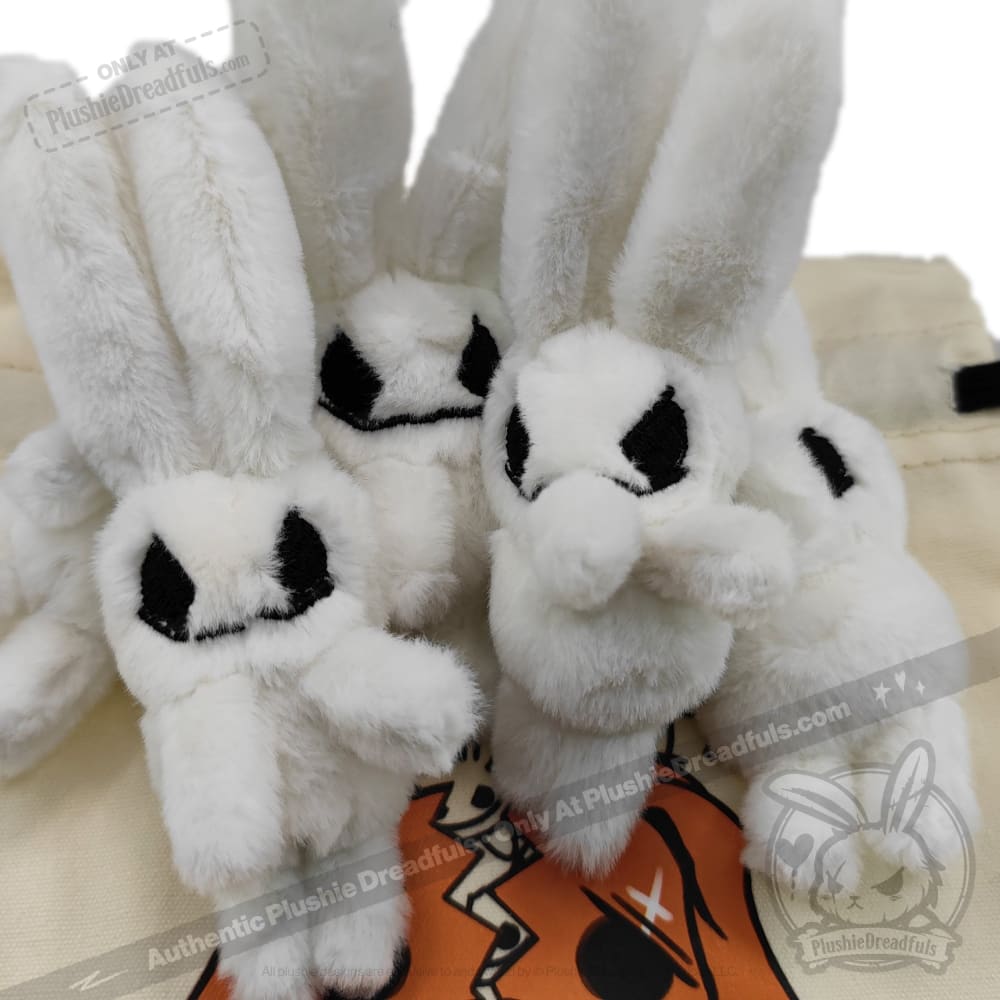 Plushie Dreadfuls - Mini Worry Bunnies (Set of 5) - Plush Stuffed