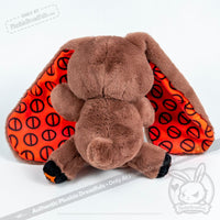 Load image into Gallery viewer, Plushie Dreadfuls - Misophonia Rabbit - Plush Stuffed Animal - Mysterious
