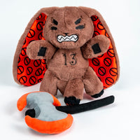 Load image into Gallery viewer, Plushie Dreadfuls - Misophonia Rabbit - Plush Stuffed Animal - Mysterious
