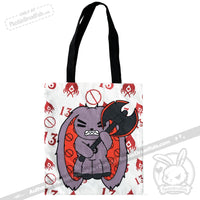 Load image into Gallery viewer, Plushie Dreadfuls - Misophonia Rabbit - Plush Stuffed Animal - Mysterious
