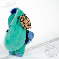 Load image into Gallery viewer, Plushie Dreadfuls - Mlm Gay Bunny Plush Stuffed Animal Plush

