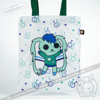 Load image into Gallery viewer, Plushie Dreadfuls - Mlm Gay Bunny Plush Stuffed Animal Plush
