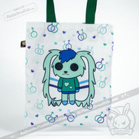 Load image into Gallery viewer, Plushie Dreadfuls - Mlm Gay Bunny Plush Stuffed Animal Plush
