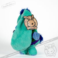 Load image into Gallery viewer, Plushie Dreadfuls - Mlm Gay Bunny Plush Stuffed Animal Plush
