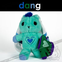 Load image into Gallery viewer, Plushie Dreadfuls - Mlm Gay Bunny Plush Stuffed Animal Plush
