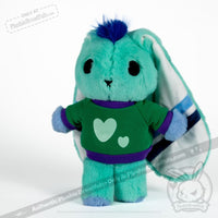 Load image into Gallery viewer, Plushie Dreadfuls - Mlm Gay Bunny Plush Stuffed Animal Plush
