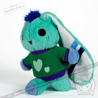 Load image into Gallery viewer, Plushie Dreadfuls - Mlm Gay Bunny Plush Stuffed Animal Plush
