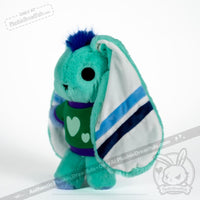 Load image into Gallery viewer, Plushie Dreadfuls - Mlm Gay Bunny Plush Stuffed Animal Plush
