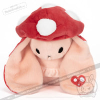 Load image into Gallery viewer, Plushie Dreadfuls - Mushroom Rabbit Fly Agaric Plush Stuffed Animal Toy
