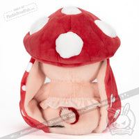 Load image into Gallery viewer, Plushie Dreadfuls - Mushroom Rabbit Fly Agaric Plush Stuffed Animal Toy
