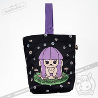 Load image into Gallery viewer, Plushie Dreadfuls - Mushroom Rabbit Lilac Bonnet Plush Stuffed Animal Toy
