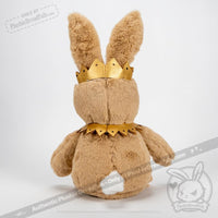 Load image into Gallery viewer, Plushie Dreadfuls - Narcissistic Personality Disorder Rabbit - Plush Stuffed Animal - Mysterious
