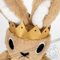 Load image into Gallery viewer, Plushie Dreadfuls - Narcissistic Personality Disorder Rabbit - Plush Stuffed Animal - Mysterious

