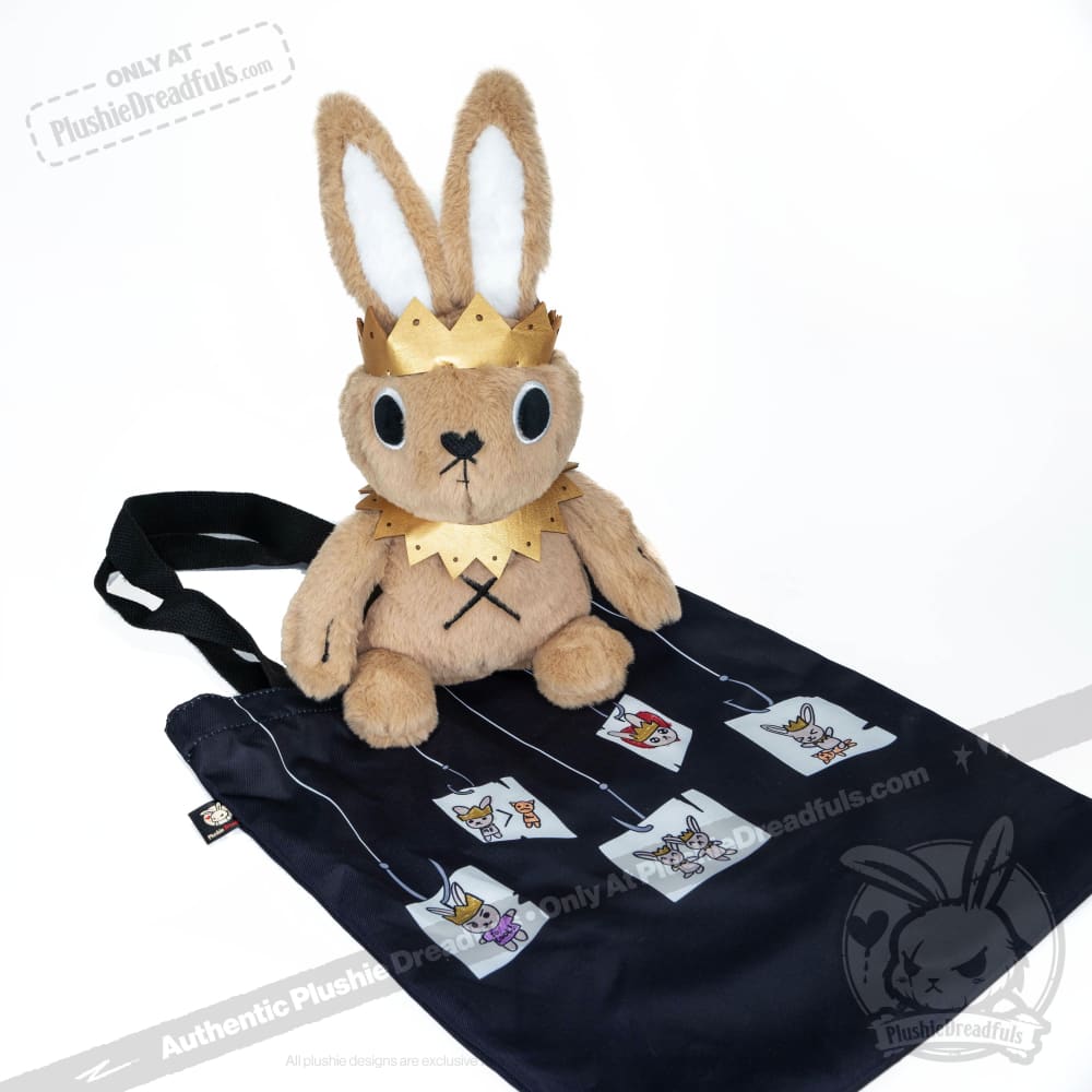 Plushie Dreadfuls - Narcissistic Personality Disorder Rabbit - Plush Stuffed Animal - Mysterious