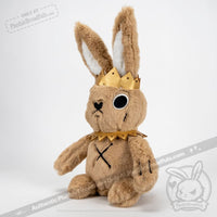 Load image into Gallery viewer, Plushie Dreadfuls - Narcissistic Personality Disorder Rabbit - Plush Stuffed Animal - Mysterious
