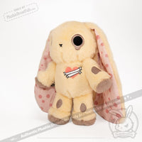Load image into Gallery viewer, Plushie Dreadfuls - Neurofibromatosis Rabbit - Plush Stuffed Animal toy
