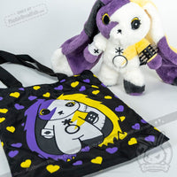 Load image into Gallery viewer, Plushie Dreadfuls -Non Binary Rabbit - Plush Stuffed Animal - Mysterious
