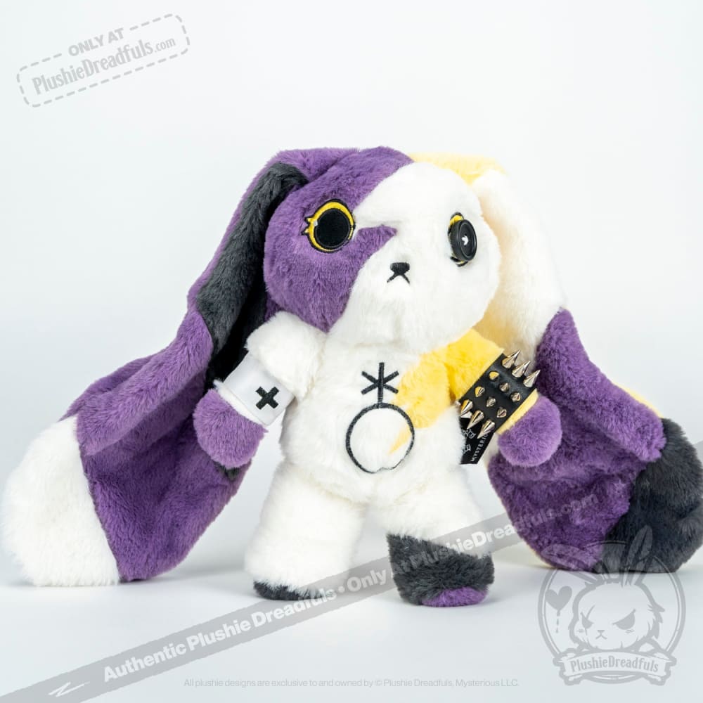 Plushie Dreadfuls -Non Binary Rabbit - Plush Stuffed Animal - Mysterious