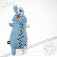 Load image into Gallery viewer, Plushie Dreadfuls - Numb Bunny Plush Stuffed Animal
