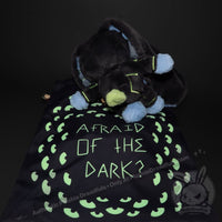 Load image into Gallery viewer, Plushie Dreadfuls - Nyctophobia Rabbit - Plush Stuffed Animal toy
