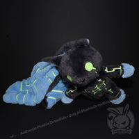 Load image into Gallery viewer, Plushie Dreadfuls - Nyctophobia Rabbit - Plush Stuffed Animal toy
