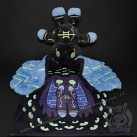 Load image into Gallery viewer, Plushie Dreadfuls - Nyctophobia Rabbit - Plush Stuffed Animal toy
