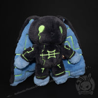 Load image into Gallery viewer, Plushie Dreadfuls - Nyctophobia Rabbit - Plush Stuffed Animal toy
