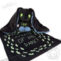 Load image into Gallery viewer, Plushie Dreadfuls - Nyctophobia Rabbit - Plush Stuffed Animal toy
