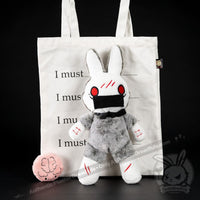 Load image into Gallery viewer, Plushie Dreadfuls - Ocd Rabbit Plush Stuffed Animal Plush
