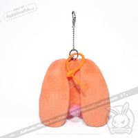 Load image into Gallery viewer, Plushie Dreadfuls - Orange Autism Rabbit Plush Keychain Accessory Keychain
