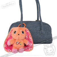 Load image into Gallery viewer, Plushie Dreadfuls - Orange Autism Rabbit Plush Keychain Accessory Keychain
