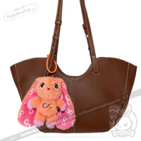 Load image into Gallery viewer, Plushie Dreadfuls - Orange Autism Rabbit Plush Keychain Accessory Keychain
